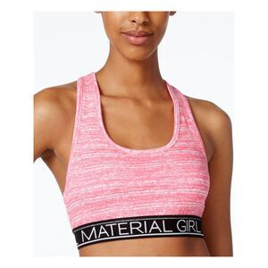 MATERIAL GIRL Intimates Pink LOW IMPACT Sports Bra Juniors S